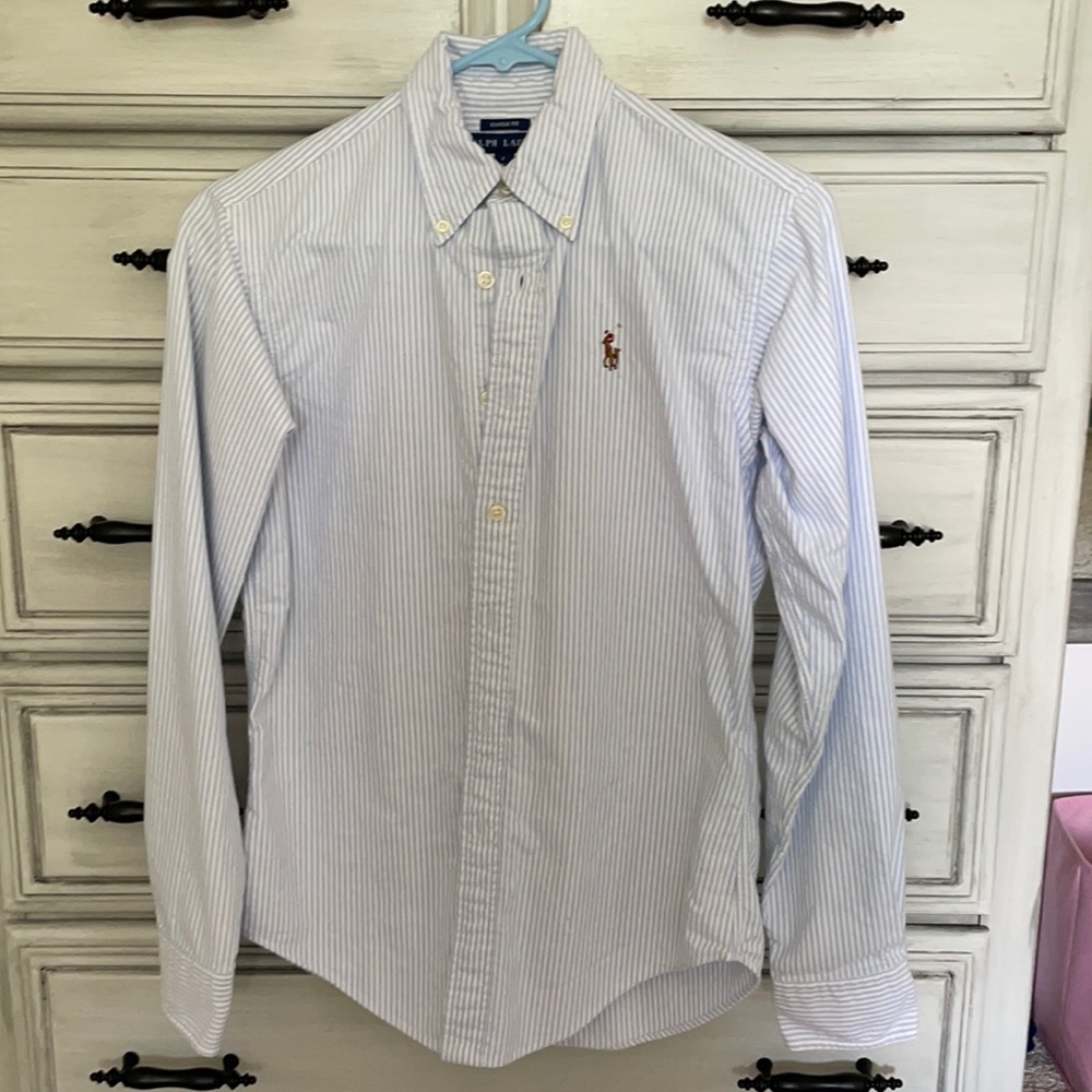 Kids Boys Ralph Lauren Oxford button up